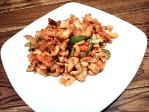 Cashew nut stir fry Pad Med ma Muang